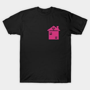 Pink House pixel art T-Shirt